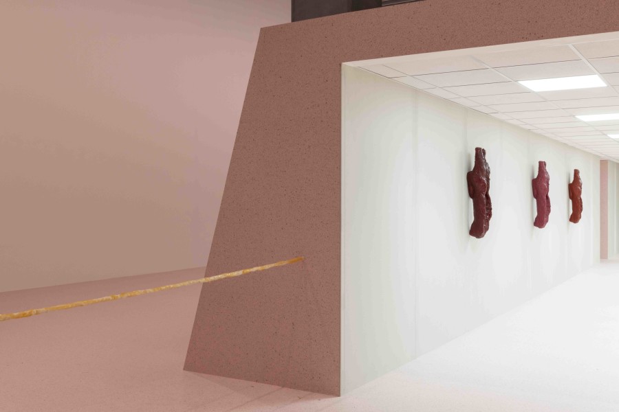Installation view, “Shahryar Nashat. Streams of Spleen", MASI Lugano, 2024. Photo © MASI Lugano, photography Luca Meneghel