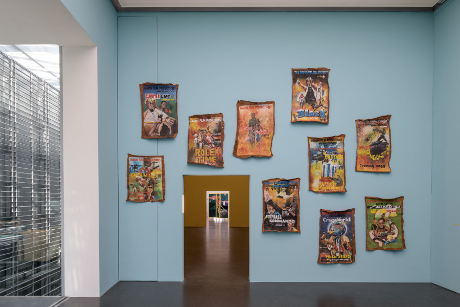 Ausstellungsansicht Wakaliga. Action! And Cut!, Kunstmuseum Luzern, 2025, Foto: Marc Latzel