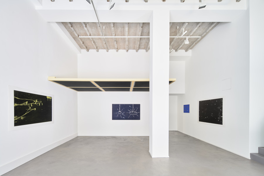 Andrea Büttner, Exhibtion view, 2023, Galerie Tschudi Zurich. Photo: Max Ehrengruber, Courtesy of the artist and Galerie Tschudi