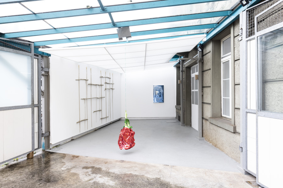 Installation view, UNI by Hannah Sophie Dunkelberg, Mitchell Anderson and Roman Gysin, KALI Gallery, Photos by Kim da Motta, KALI Gallery 2023.