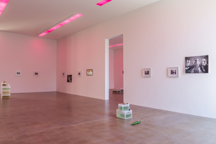 Loretta Fahrenholz, Champagner Galopp, exhibition views KBCB 2024, Courtesy the artist and Galerie Buchholz, photo: Lea Kunz