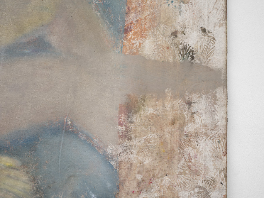 Dala Nasser, Untiteld, 2025, detail, in: Ser Serpas, Of my life, Kunsthalle Basel, 2025, photo: Philipp Hänger / Kunsthalle Basel