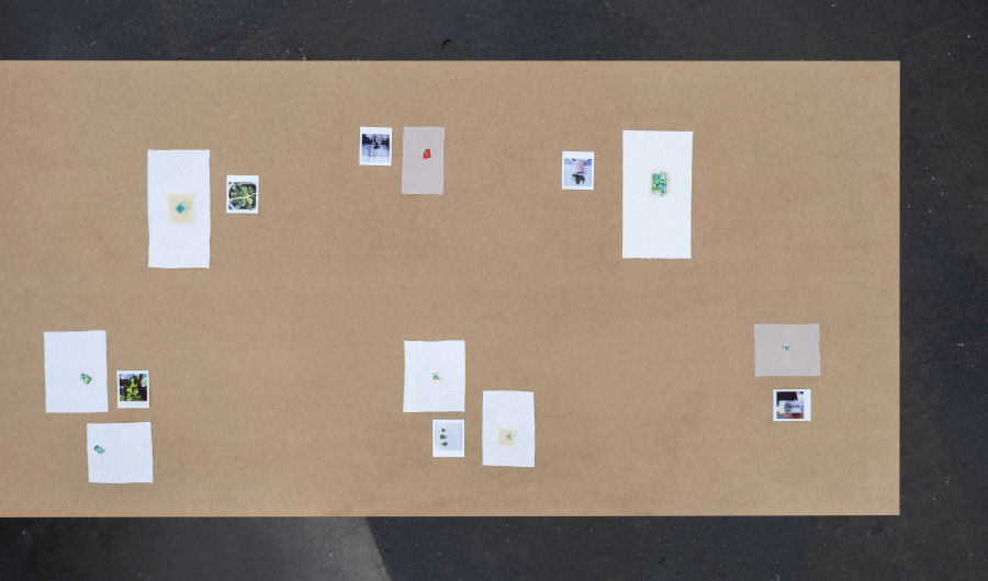 Majd Abdel Hamid, Resonances motifs, 2024/25. Photo: Kunst Halle Sankt Gallen, E. Sommer. Courtesy: the artist and 16 Avril, Paris.