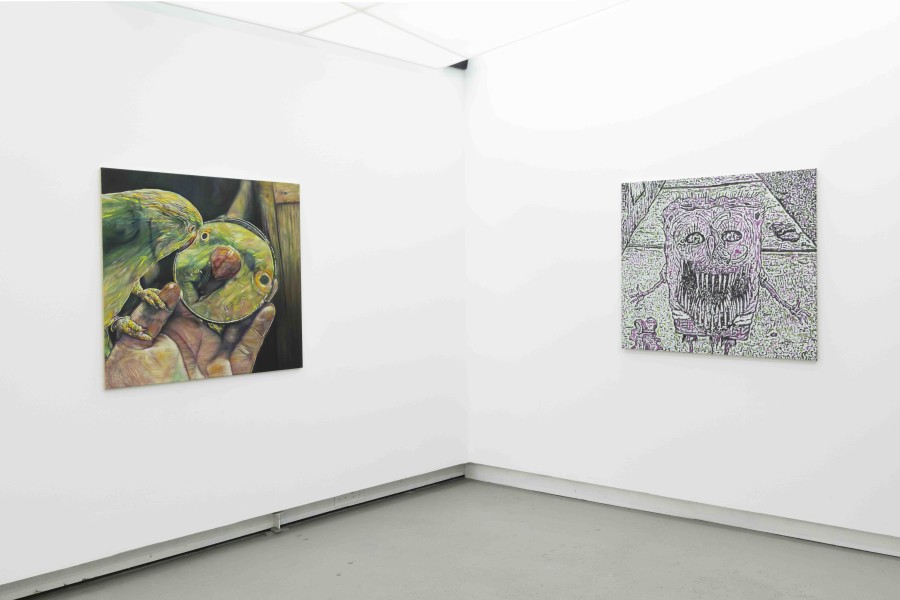 Installation view, Toxic Wasn't Just a Song, Grégory Sugnaux, KALI Gallery, Luzern, 2025.