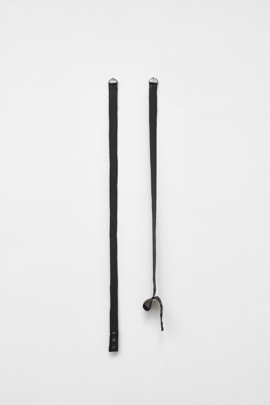 Tiona Nekkia McClodden, THRASHER [I-XVI], 2023, detail, in: Tiona Nekkia McClodden, THE POETICS OF BEAUTY WILL INEVITABLY RESORT TO THE MOST BASE PLEADINGS AND OTHER WILES IN ORDER TO SECURE ITS RELEASE, Kunsthalle Basel, 2023, photo: Philipp Hänger / Kunsthalle Basel