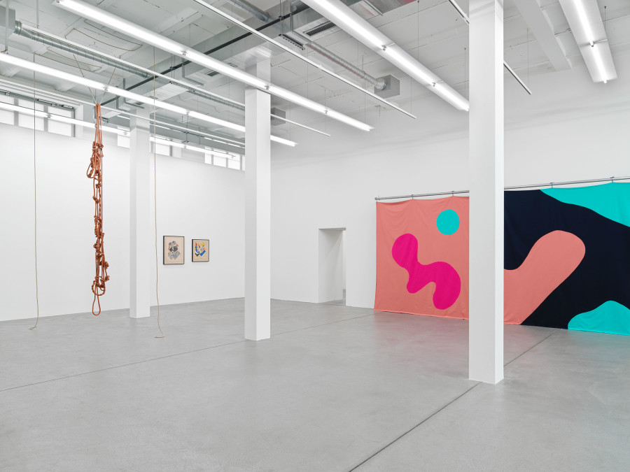 Exhibition view, Stories Written, Zurich Art Prize Winners 2007–2023, Museum Haus Konstruktiv, 2024.