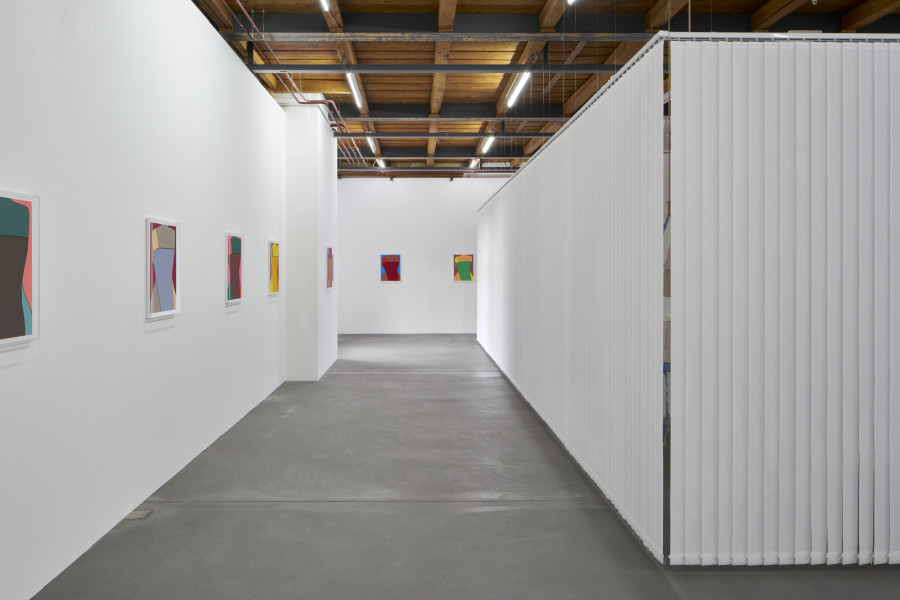 Exhibition view, Azize Ferizi, Spring / Summer 25 , Kunsthalle Friart Fribourg, 2025. Photo: Guillaume Python. Courtesy of the artist and Kunsthalle Friart Fribourg