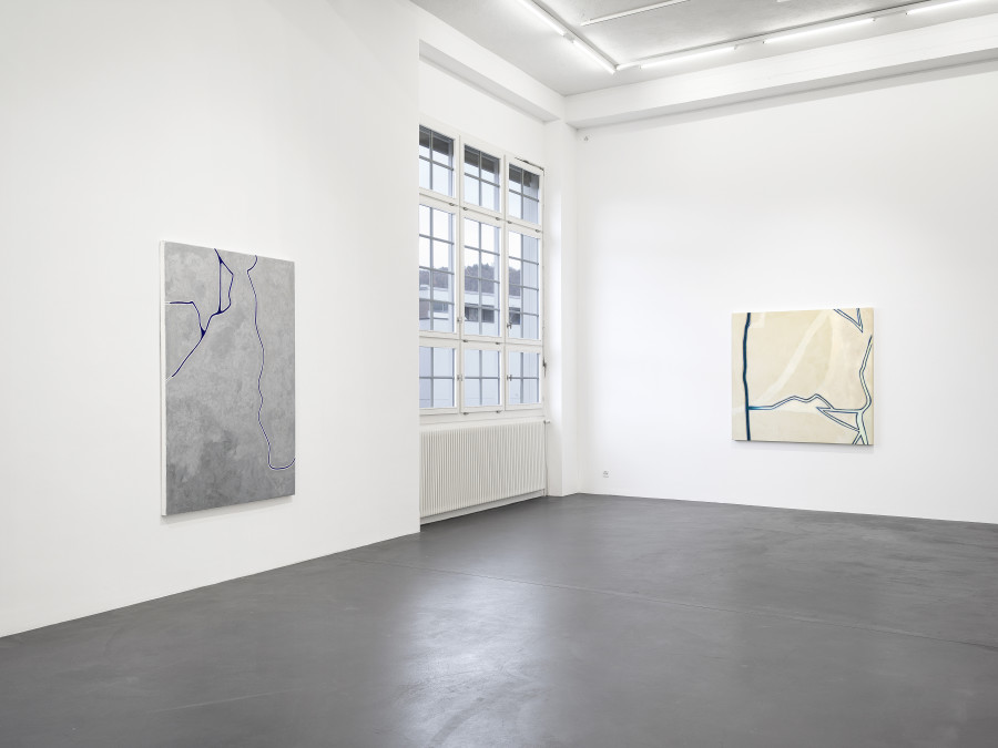 Installation view, Emil Michael Klein, Galerie Francesca Pia, Zurich, 2023-2024. Photo: Cedric Mussano