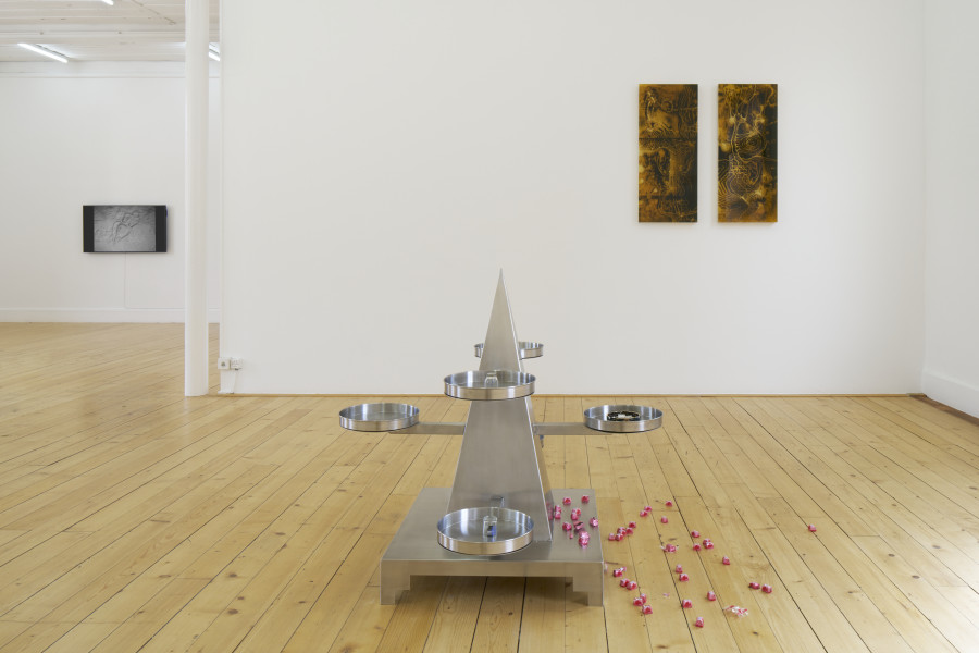 Exhibition view, Sacred Threads, Kunsthalle Friart Fribourg, 2024. Photo: Guillaume Python. Courtesy Friart Fribourg © The Estate of Ana Mendieta Collection, LLC.