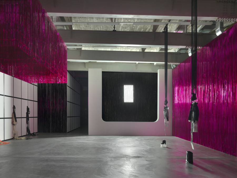 Installationsansicht / Installation view, Jacqueline Fraser, Kunsthalle Zürich, 2020. Foto / Photography: Annik Wetter