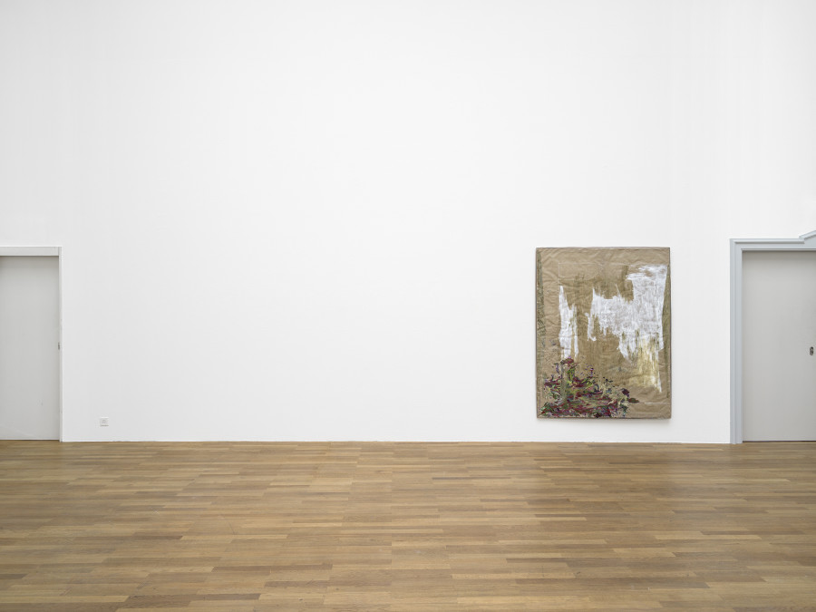 Vera Palme, Unresolved Painting, 2023, in Diversion, Kunsthalle Winterthur, 2025. Photo: Cedric Mussano. Courtesy of Kunsthalle Winterthur.