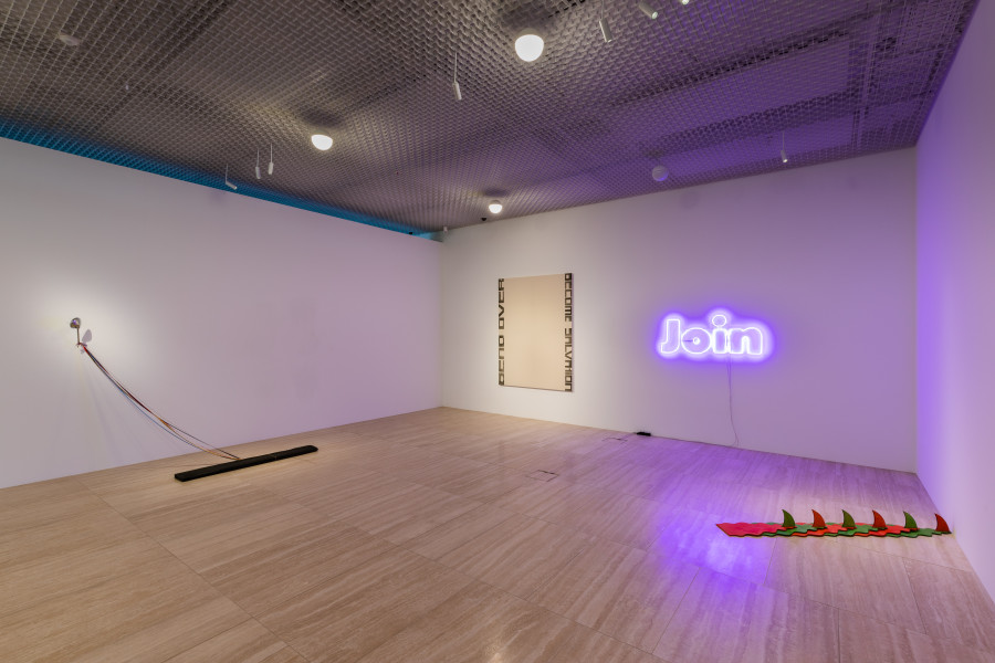 Siren Songs / Sinister Sirens, Installation view, 2023. Photo: Kilian Bannwart