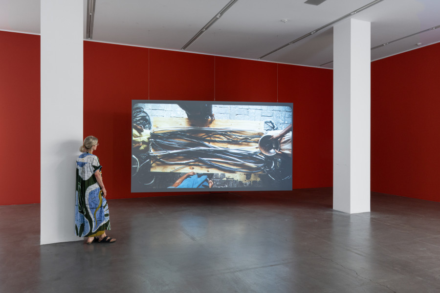 Mimi Ọnụọha, These Networks In Our Skin, 2021, courtesy of the artist. Photo: Studio Stucky.