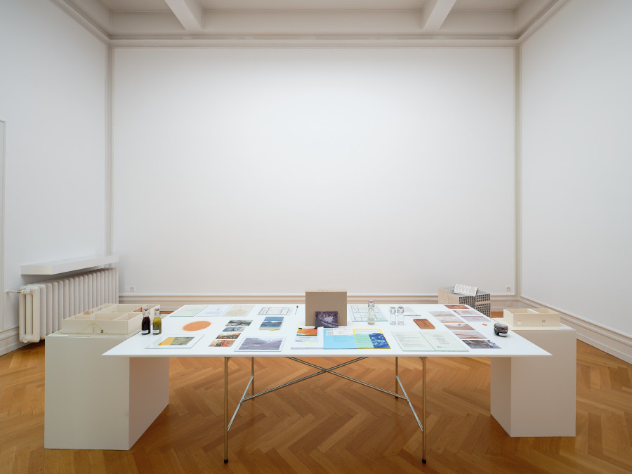 Exhibition view, Back to the Future, George Steinmann, Lofty Dryness. A growing Sculpture, 2003 – 2024, Kunsthalle Bern. Photo: David Aebi.