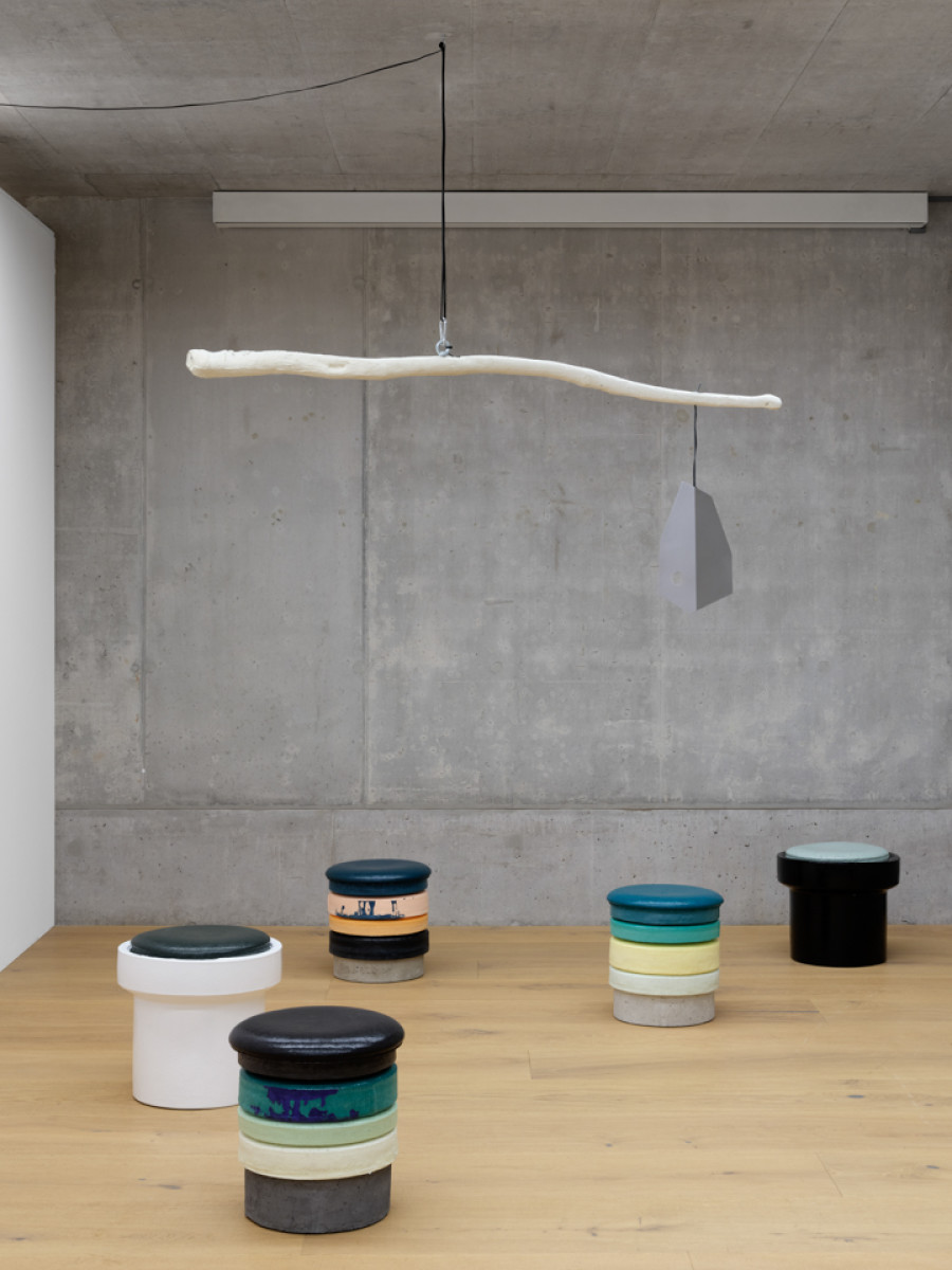 Exhibition view, Cristian Andersen, Echo Chamber, Grieder Contemporary, 2023-2024. Photo credit: Conradin Frei