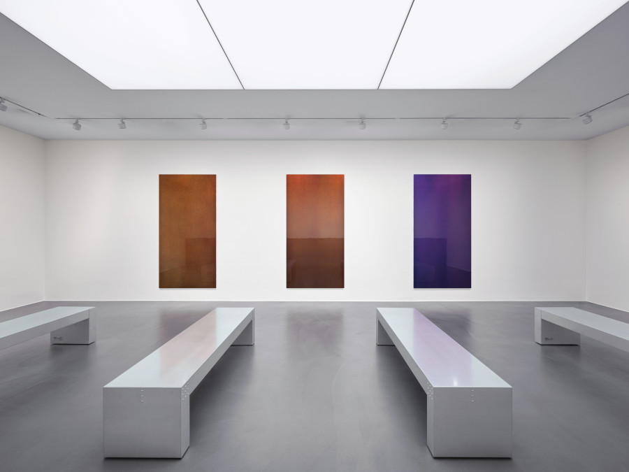 Exhibition view, Olivier Mosset, Drive Through, Tobias Mueller Modern Art, Zürich, 2026, Photo credit: Stefan Altenburger