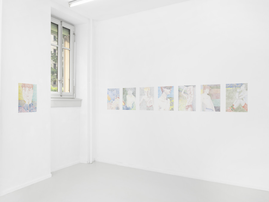 Jean Crotti, Installation view, 2023, Skopia, Photo: Julien Gremaud.