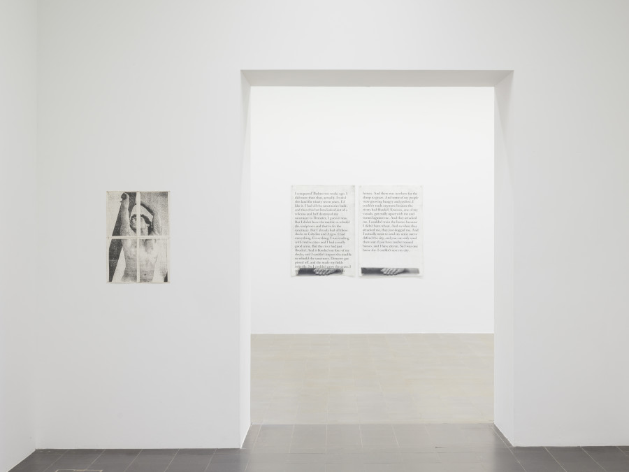 Jean-Charles de Quillacq, Hudinilson Jr., exhibition view KBCB, 2025; photo: Sebastian Verdon