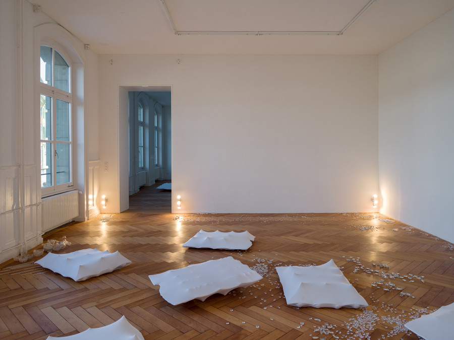 Nancy Lupo, Tom, installation view, Stadtgalerie Bern, 2026. Photo: Cedric Mussano