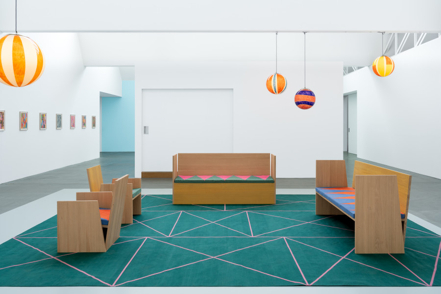 Exhibition view, Karim Noureldin, Tara, von Bartha, 2025. Photo: Finn Curry / von Bartha. Courtesy of the artist and von Bartha