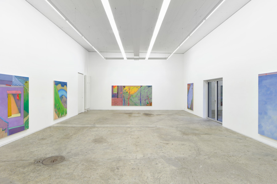 Exhibition view, Fabian Treiber «Most Common Things», Galerie Mark Müller, 2023.