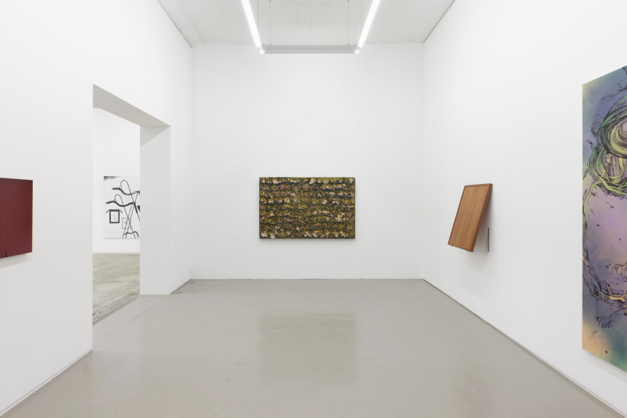 Exhibition view, «ja, fürwahr, ihr zeigt uns Träume, wie die Brust sie kaum begreift», Galerie Mark Müller, 2023. Photo credit: Conradin Frei and the gallery Mark Müller