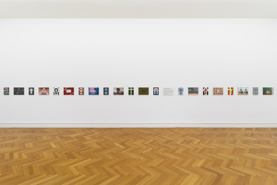 Ausstellungsansicht / Exhibition view, Jean-Frédéric Schnyder, Kunsthalle Bern, 2022. Photo: Gunnar Meier