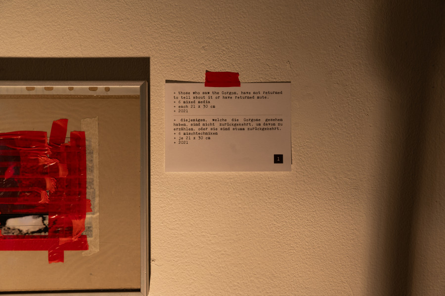 Tarlan Lotfizadeh: Bearing Witness to a Missing Testimony, installation views, 2023, Kunstraum Aarau.
