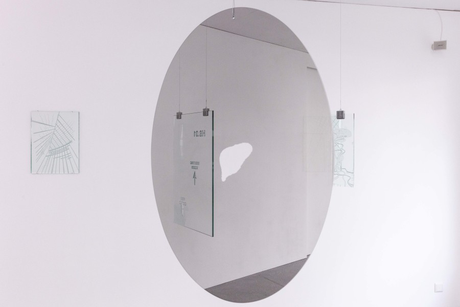 Eva Zornio: Redevenir poisson, Exhibition view, 2023, Espace 3353, photo: Anastasia Mityukova.
