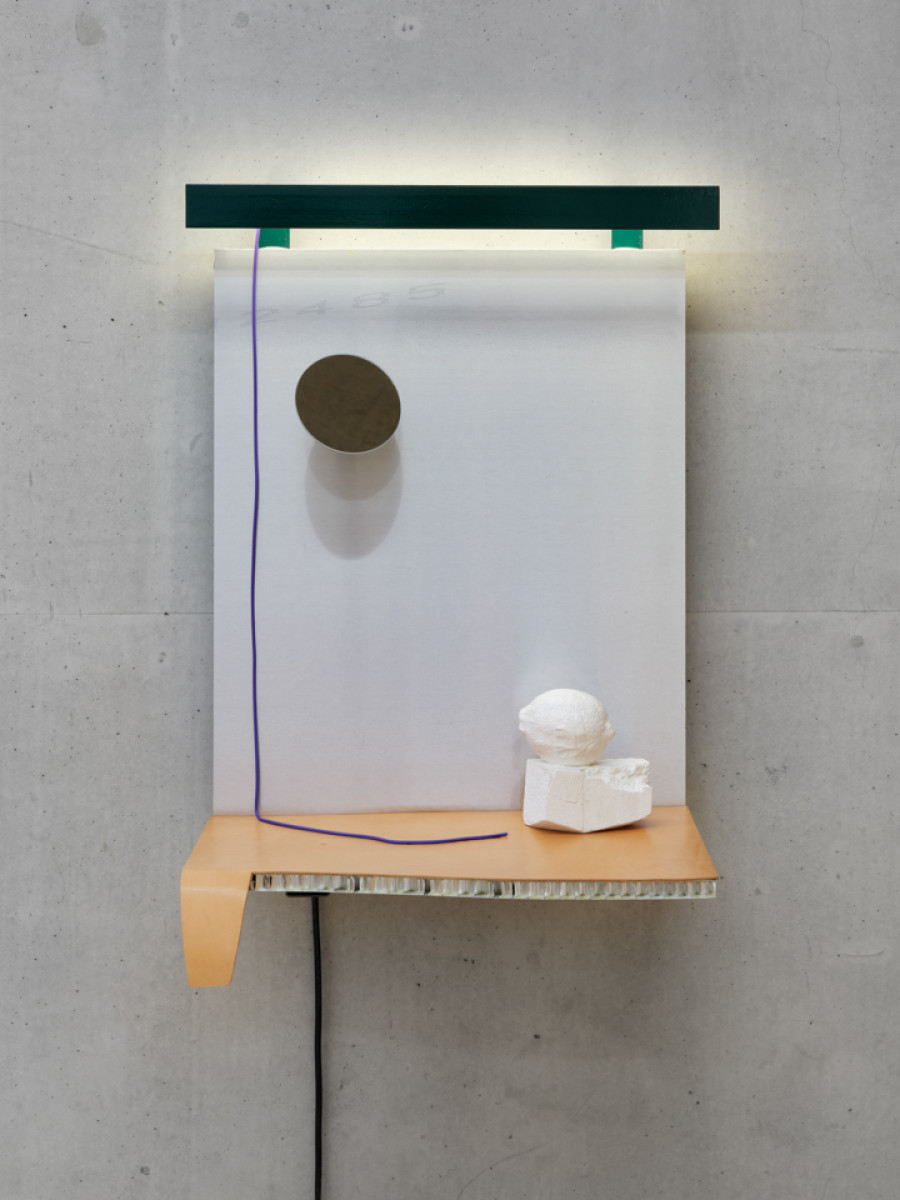 Exhibition view, Cristian Andersen, Echo Chamber, Grieder Contemporary, 2023-2024. Photo credit: Conradin Frei