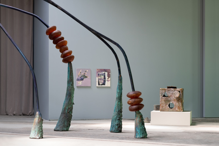 Camille Henrot, Sweet Days of Discipline, installation views LOK by Kunstmuseum St.Gallen Photo: Sebastian Stadler © Camille Henrot, Adagp, Paris, 2023 Supported by Mennour, Paris and Hauser & Wirth