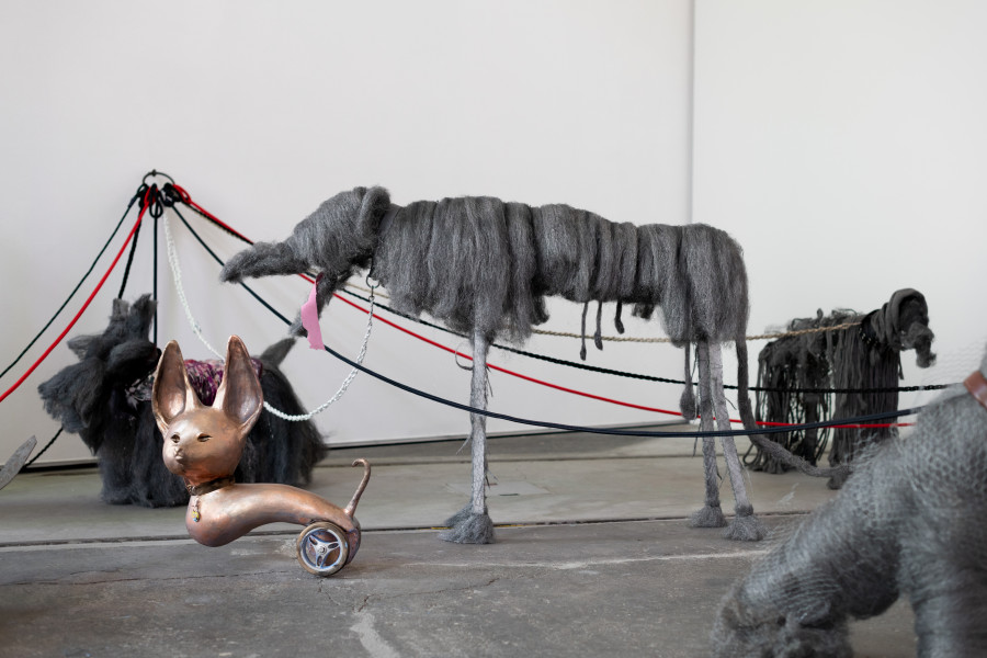 Camille Henrot, Sweet Days of Discipline, installation views LOK by Kunstmuseum St.Gallen Photo: Sebastian Stadler © Camille Henrot, Adagp, Paris, 2023 Supported by Mennour, Paris and Hauser & Wirth