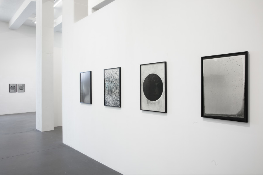 Installation view, Lukas Hoffmann, Reverberation, annex14, 2023.