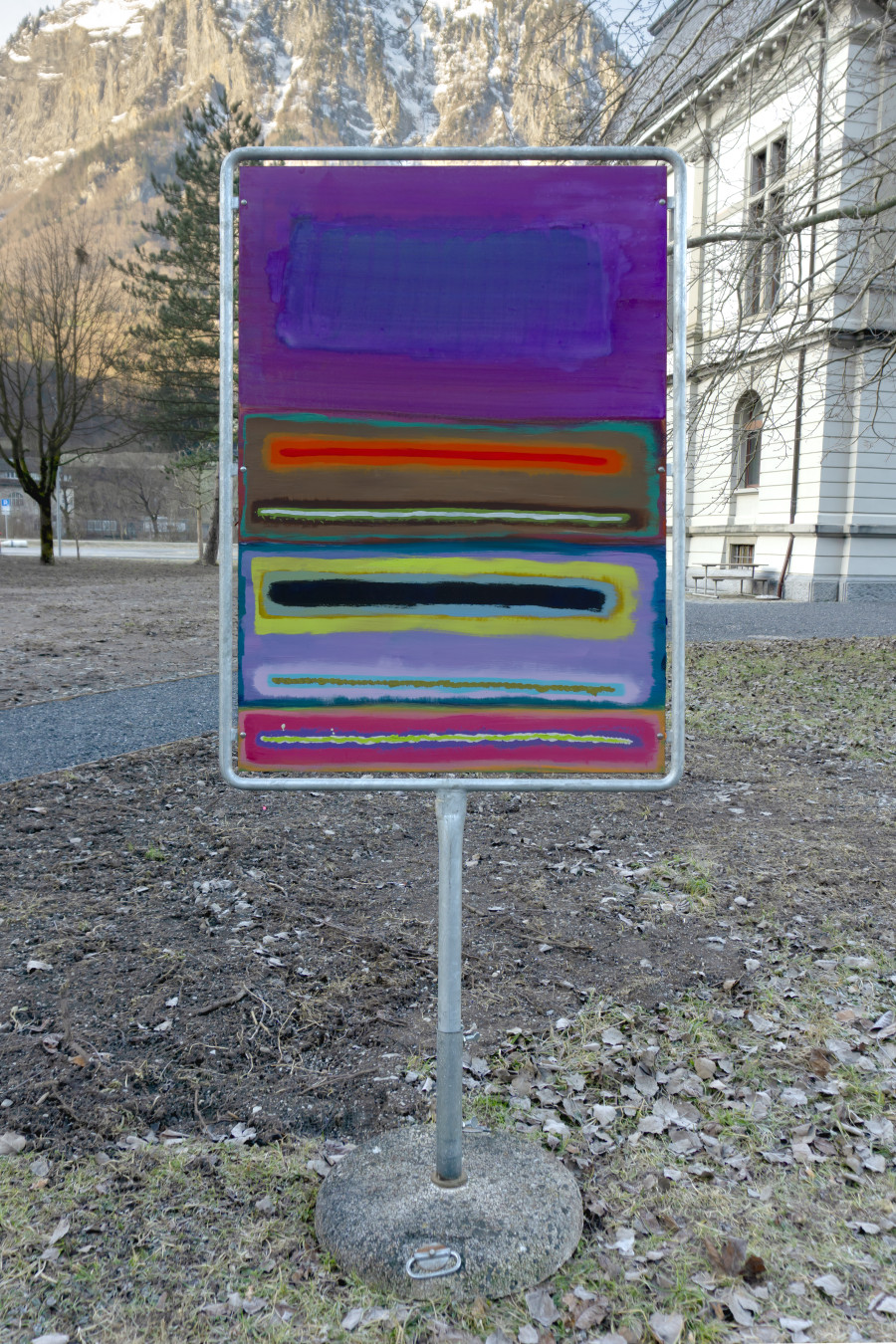Marco Russo, ‚EEEEEEEEEEEEEEEE', 2025, Gepäckausgabe, Glarus, Photos: Marco Russo