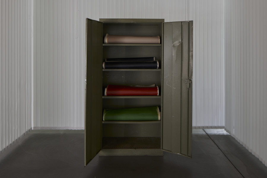 Azize Ferizi, national anthem , 2025. Photo: Guillaume Python. Courtesy of the artist and Kunsthalle Friart Fribourg