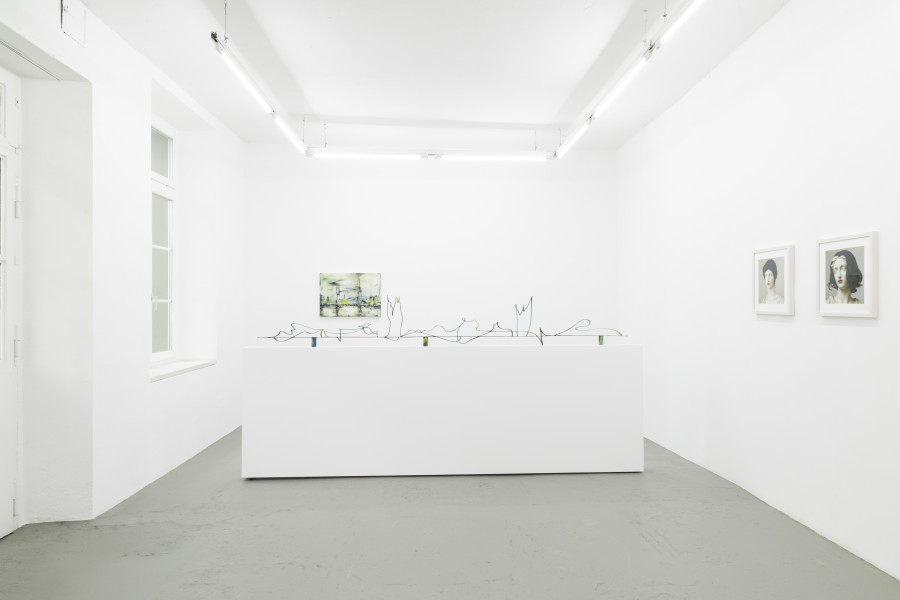 Installation view, Positive Paradox, Héloïse Chassepot & Swetlana Heger, KALI Gallery, Luzern, 2025. Credit photo: Liv Burkhard