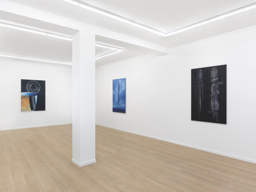 Mathis Gasser: Per Monstra Ad Sphaeram, 2025. Photo : Annik Wetter, Courtesy the artist and Galerie Sébastien Bertrand