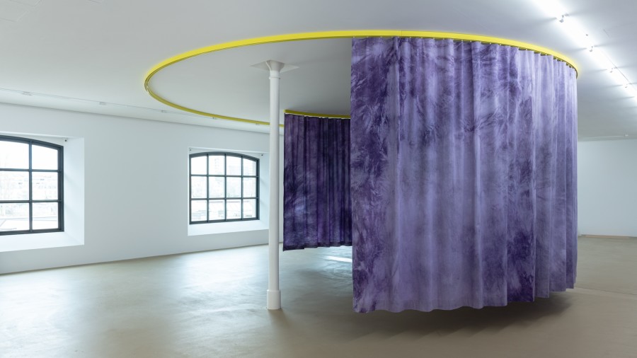 Spiral time, Ruth Buchanan, 2022. Photo credit: Kunstmuseum Basel / Jonas Hänggi