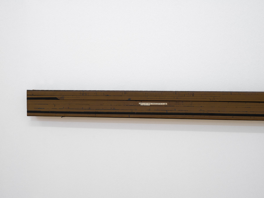 Keta Gavasheli, Spark and fade, alight and fade, spark and fade, pulse and fade (2026), detail view, Passages, Kunsthalle Friart Fribourg, 2026. Photo: Cedric Mussano
