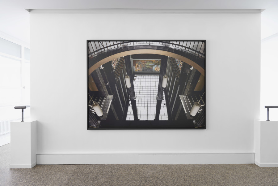 Gamle Deichman (Oslo), 2022, Giclée print on Baryta paper, 154 x 208 cm, Edition of 5. Photo: Philipp Hänger. Courtesy the artist and Wilde