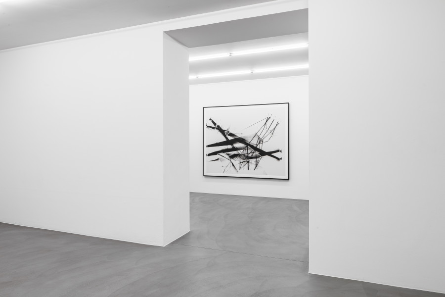 Exhibition view, Thomas Ruff "expériences lumineuses" at Mai 36 Galerie, Zürich, 2025. Photo credit: Peter Baracchi