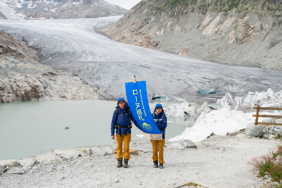 Willimann / Arai, Walking with the Rhone, 2023. Photo credit: Studio Stucky