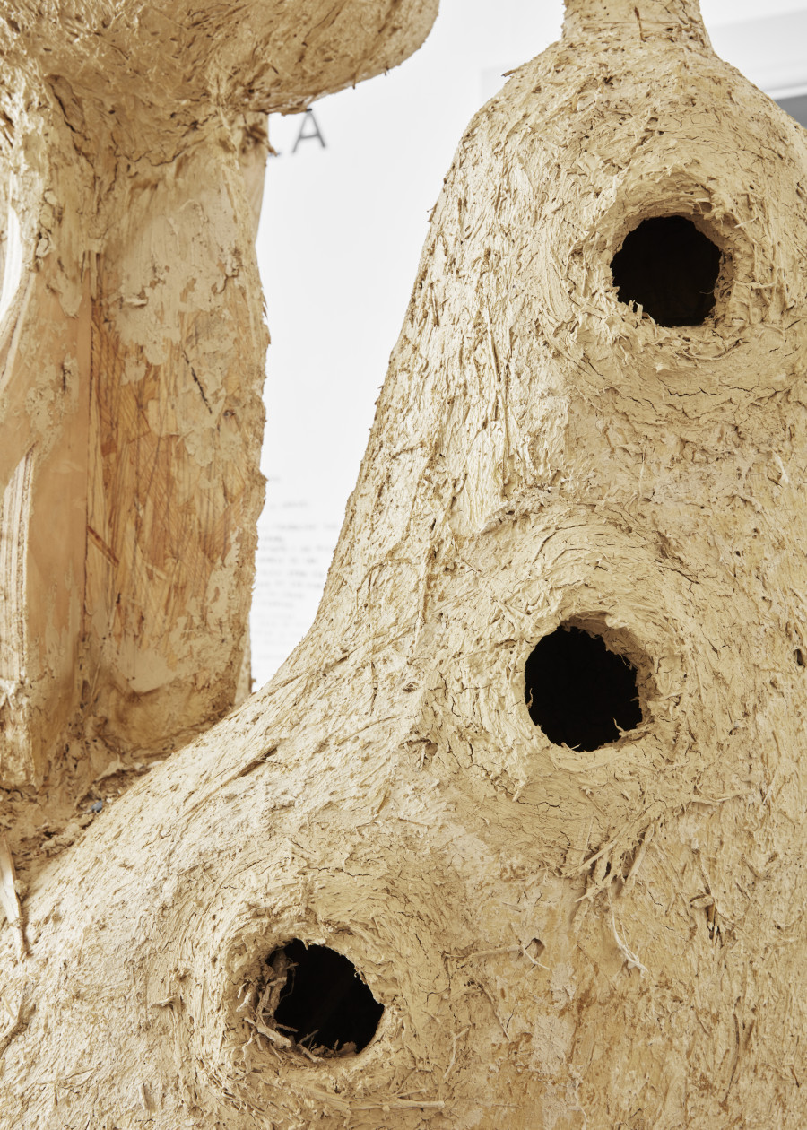 Exhibition view, Sebastián Dávila, Tierra rota. Se hace el día, Musée des Beaux-Arts la Chaux-de-Fonds, 2023. Images credit : Musée des beaux-arts de La Chaux-de-Fonds, Photo : Gaspard Gigon