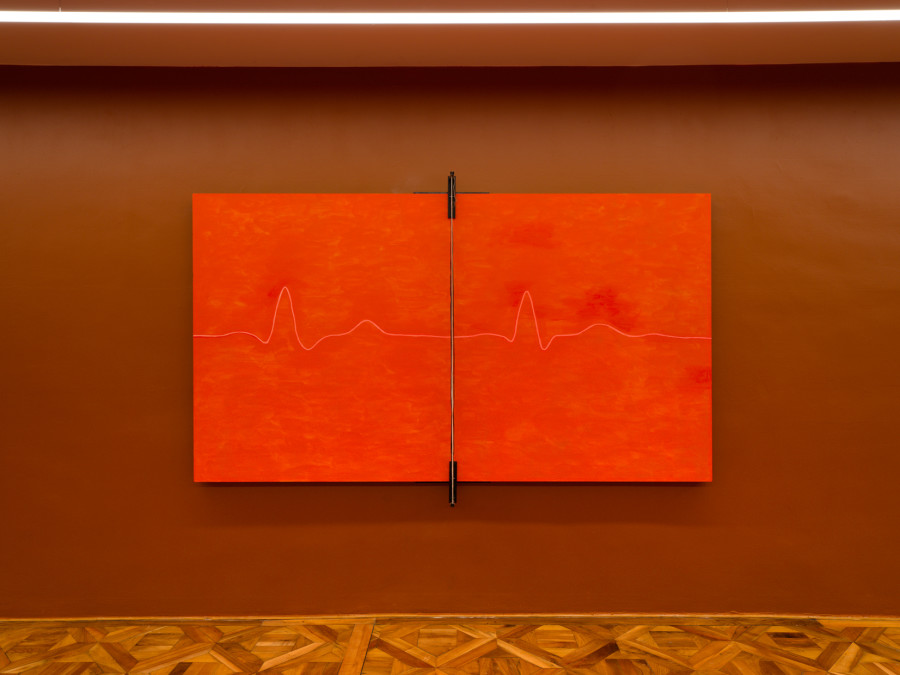 Exhibition view, Flo Kasearu, Pelouse Interdite / Do Not Step on the Grass, Villa du Parc, Annemasse, 2026. Photo credit: Aurélien Mole. © ADAGP