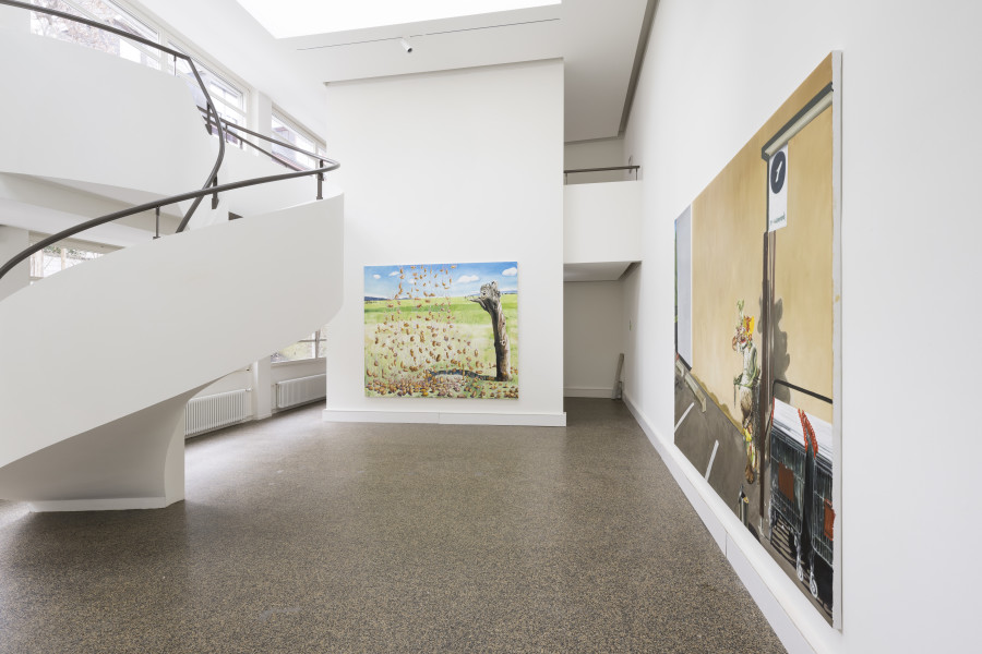 Exhibition view, Léopold Rabus: Monde en digestion, 08.02. – 12.04.2024. Wilde Basel. Photo: Andreas Zimmermann