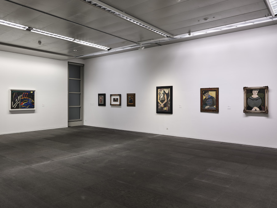 Exhibition view Carol Rama. A Rebel of Modernity, Kunstmuseum Bern, 2025, photo: Rolf Siegenthaler, © Kunstmuseum Bern