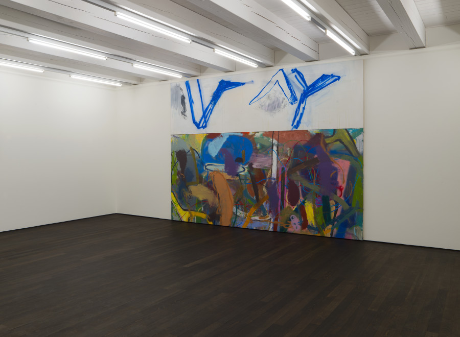 Exhibition view, Lipp & Leuthold, The Only Way to Feed Me Fruits is a Cake, Noha Mokhtar, Benzeholz, 2025.