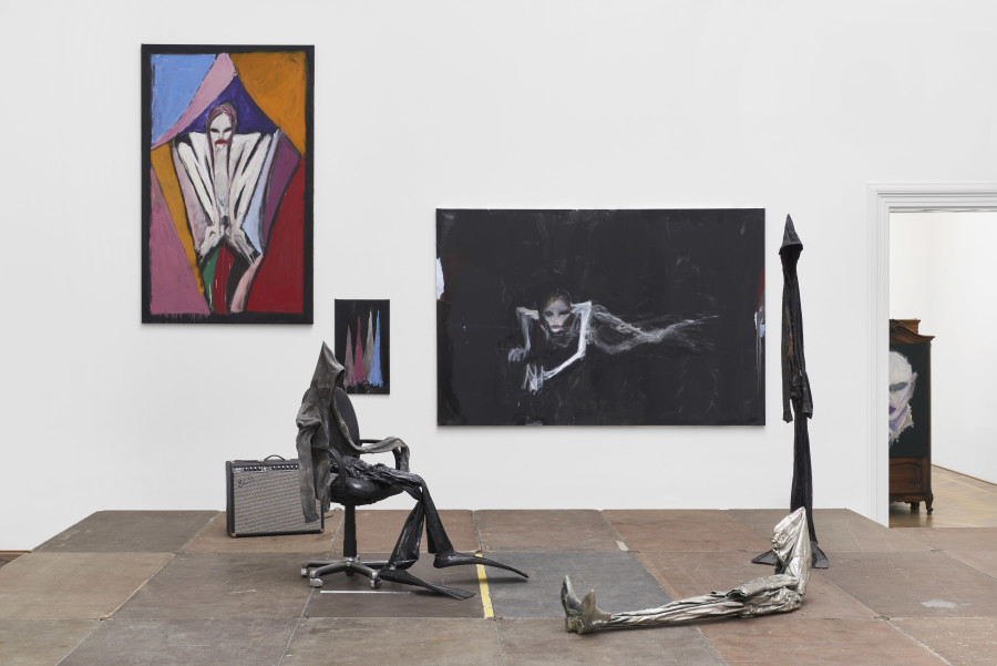 Tobias Spichtig, Everything No One Ever Wanted, Kunsthalle Basel, 2024, exhibition view, photo: Philipp Hänger / Kunsthalle Basel
