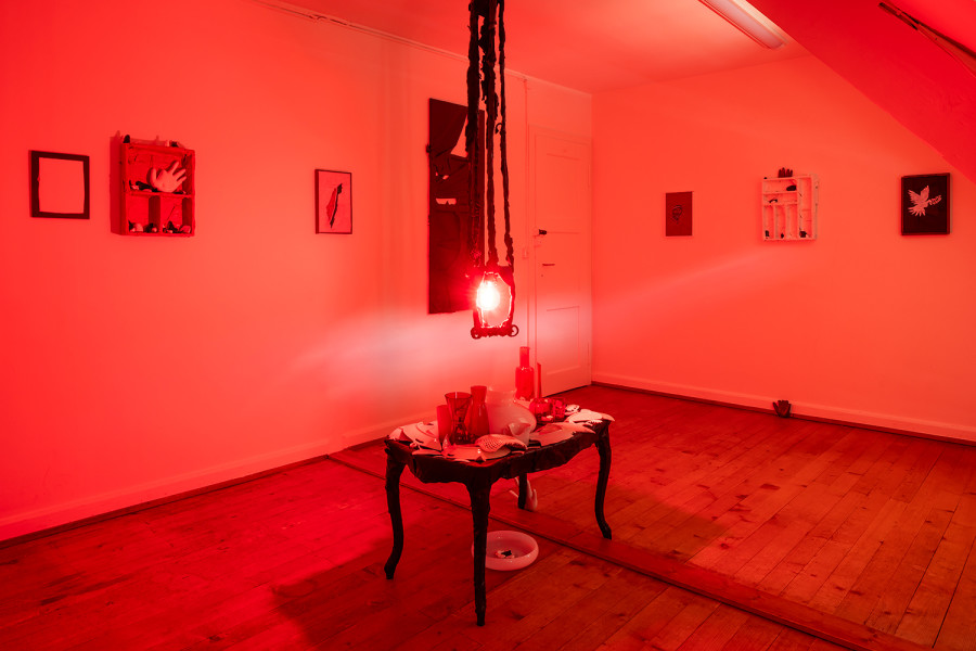 Exhibition View Solo Show Sylvain Gelewski «A Home Is A Home» at Peripherie 8, Basel, 2024 / Photo: Stefan Schmidlin / Courtesy: Peripherie 8