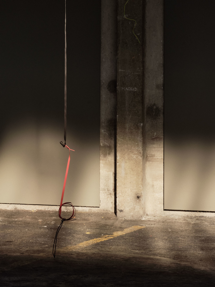 Eric Hattan – Weisse Spinnen, Installation view, 2023, Kunsthalle Arbon, Photo: Ladina Bischof